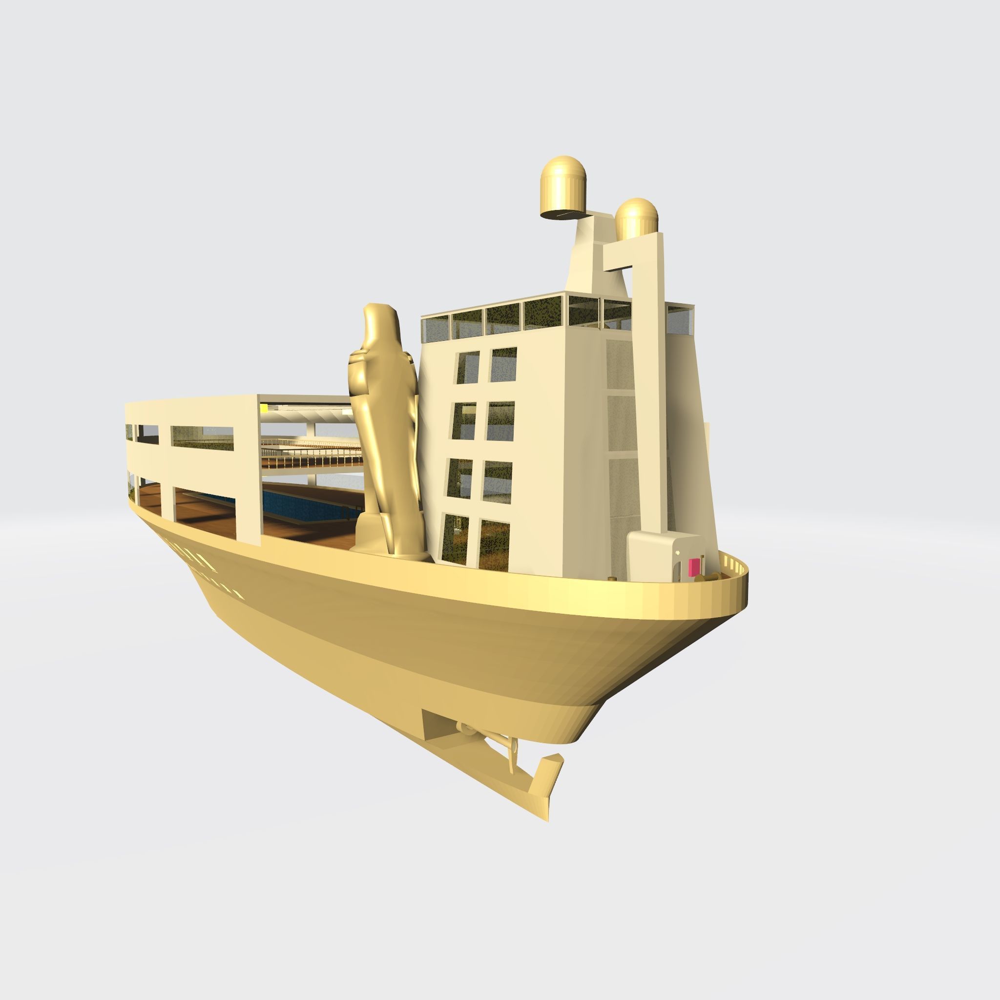 Horus Falcon Free 3D model_3