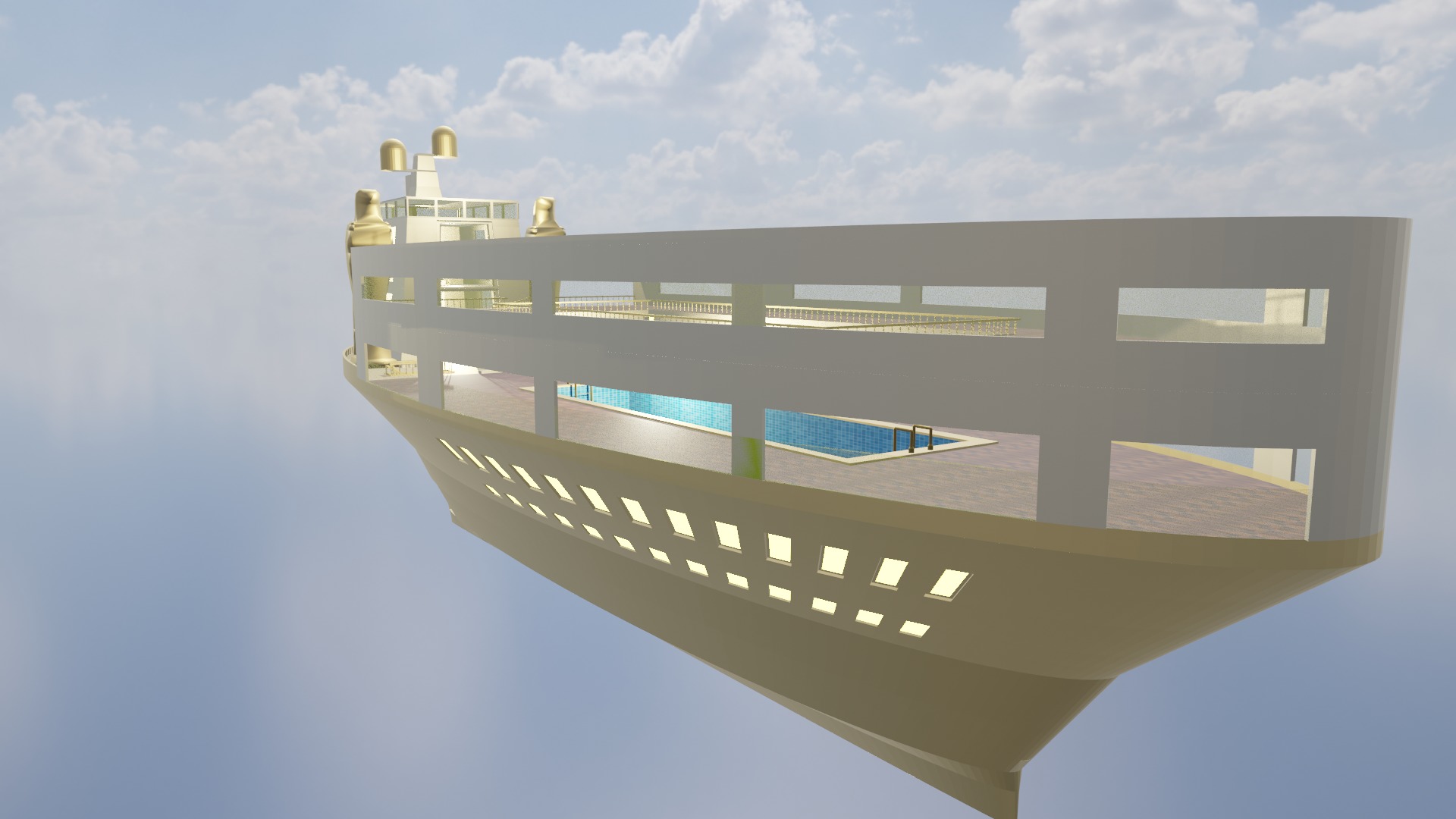 Horus Falcon Free 3D model_9