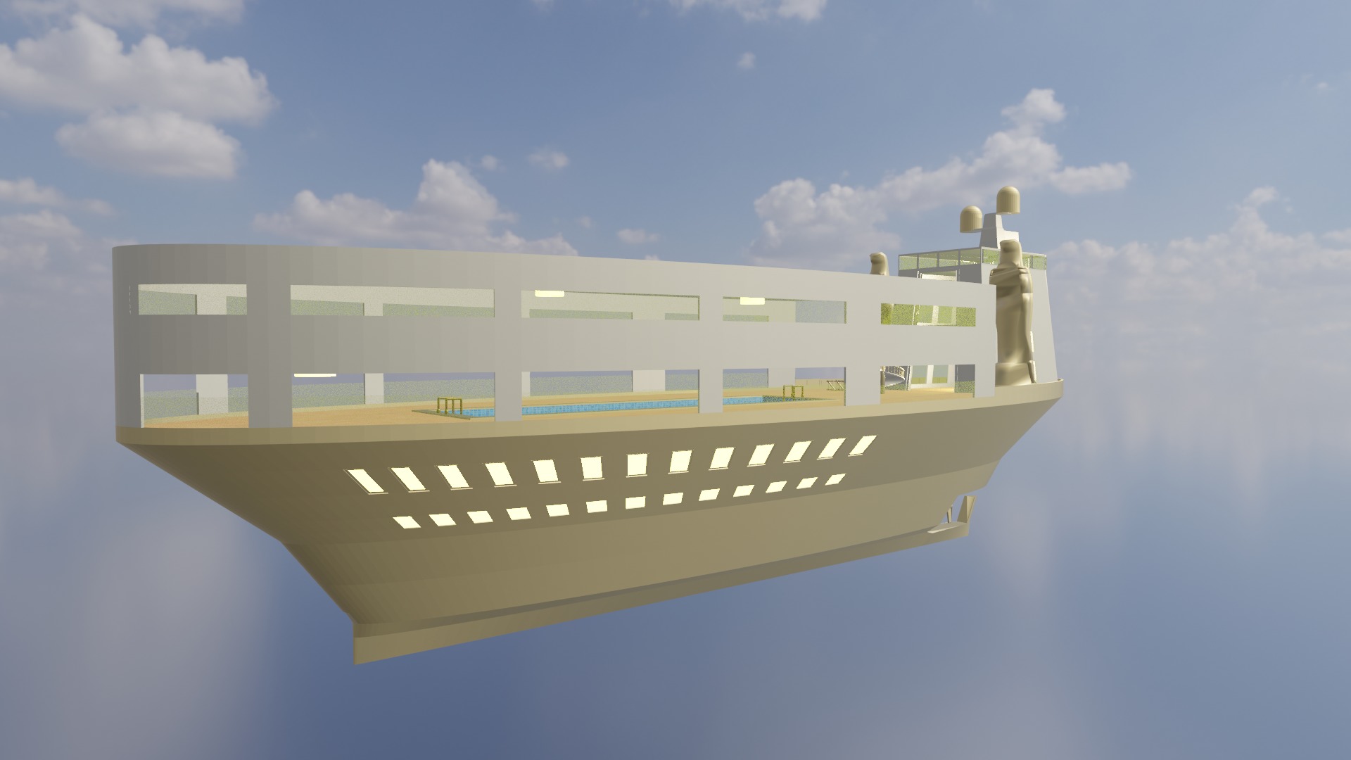 Horus Falcon Free 3D model_1