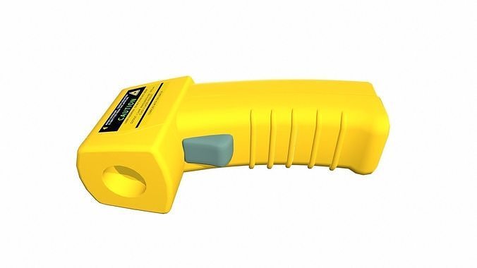 Scanner Gun Low-poly 3D model