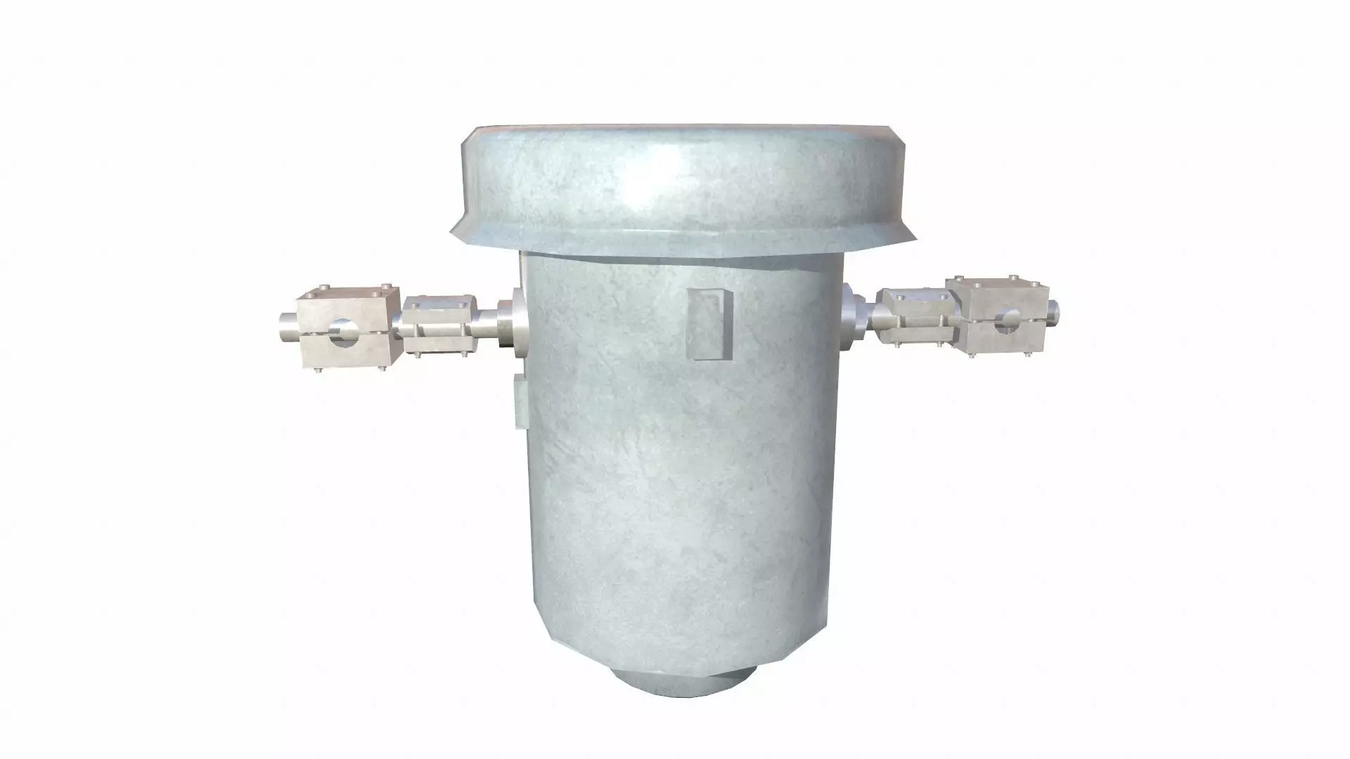 3D Fuel Filter Low-poly 3D model_0