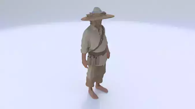 peasant1 3D model