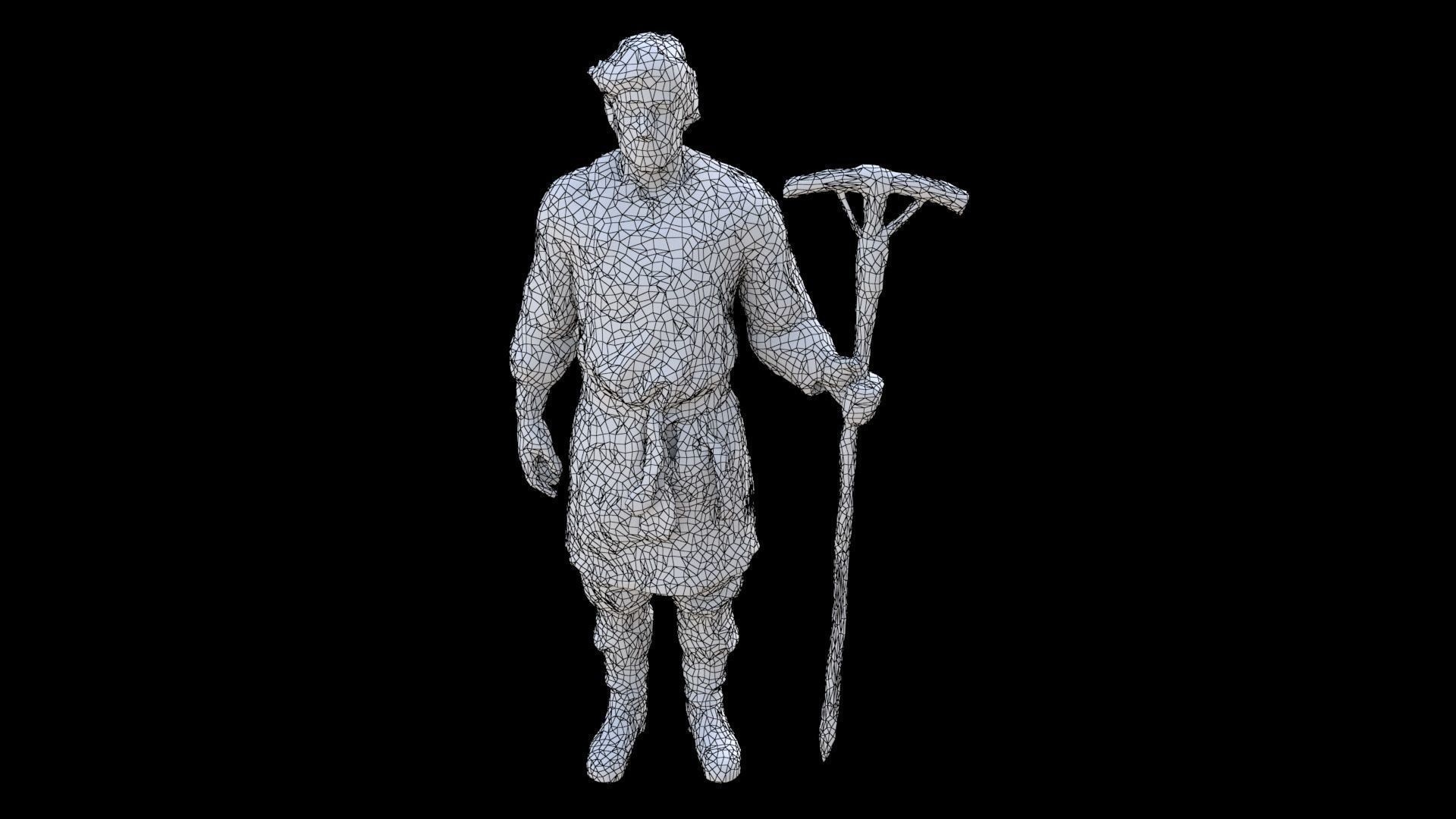 peasant2 3D model_6