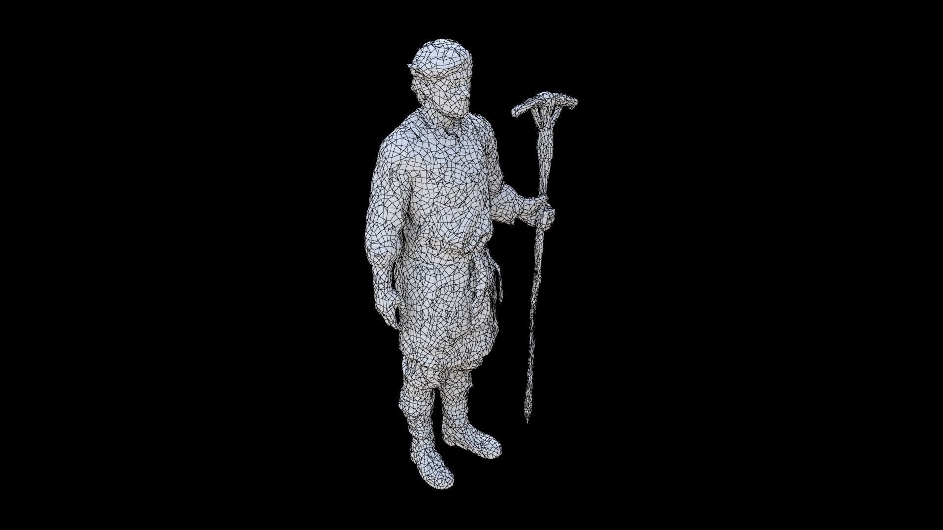 peasant2 3D model_5