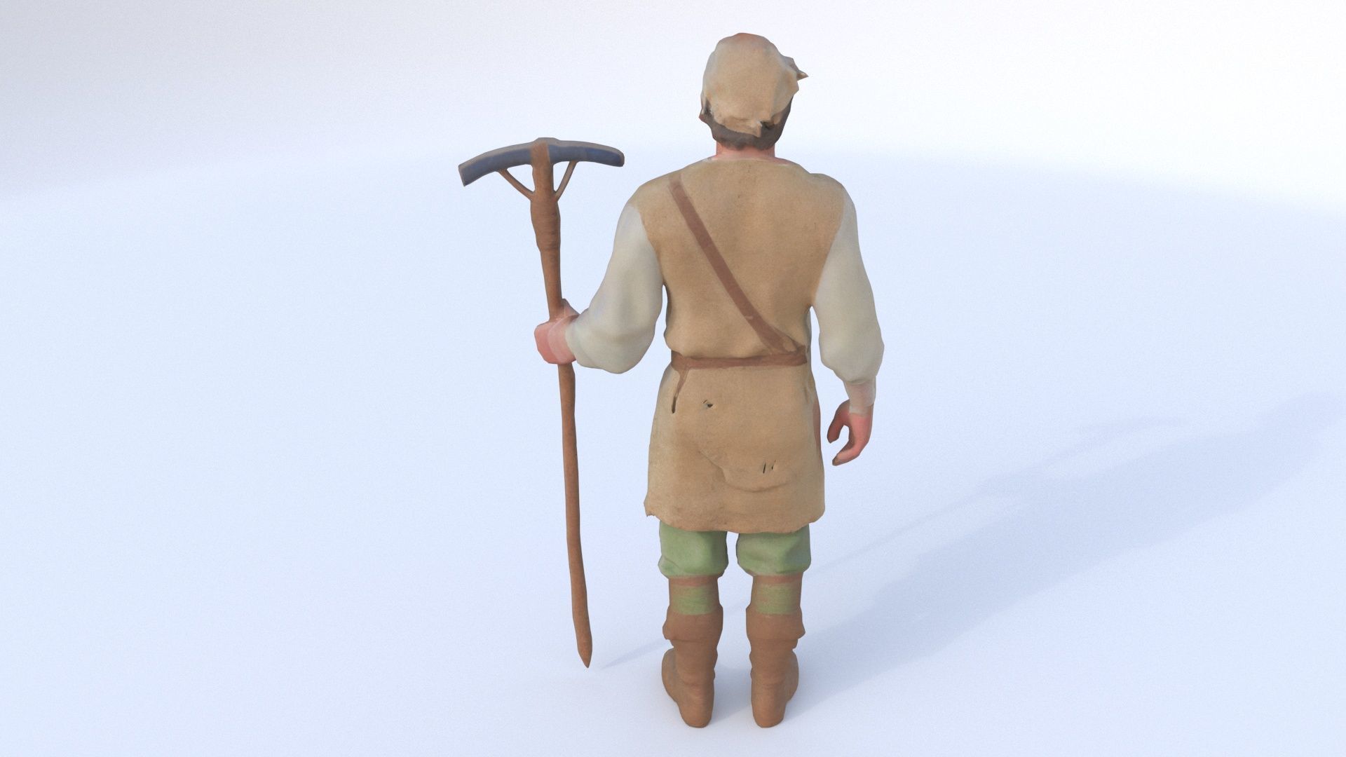 peasant2 3D model_4