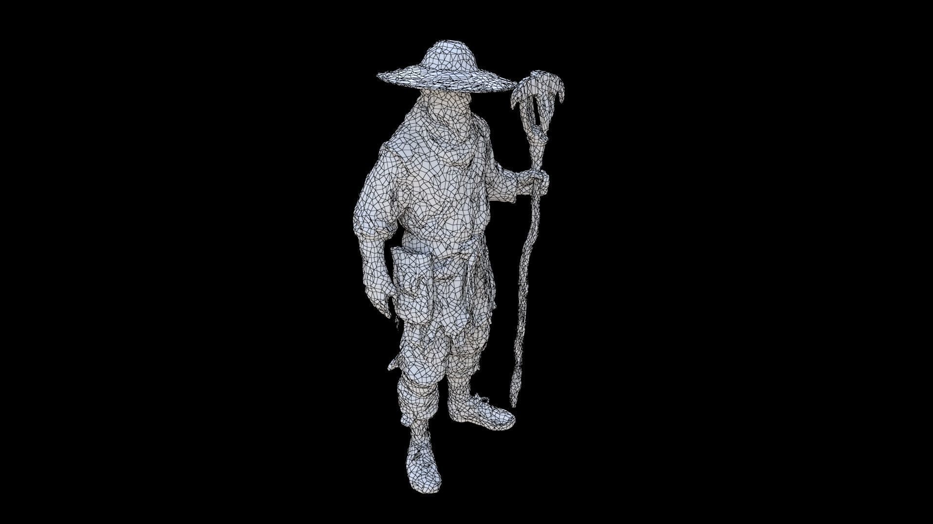 peasant3 3D model_5