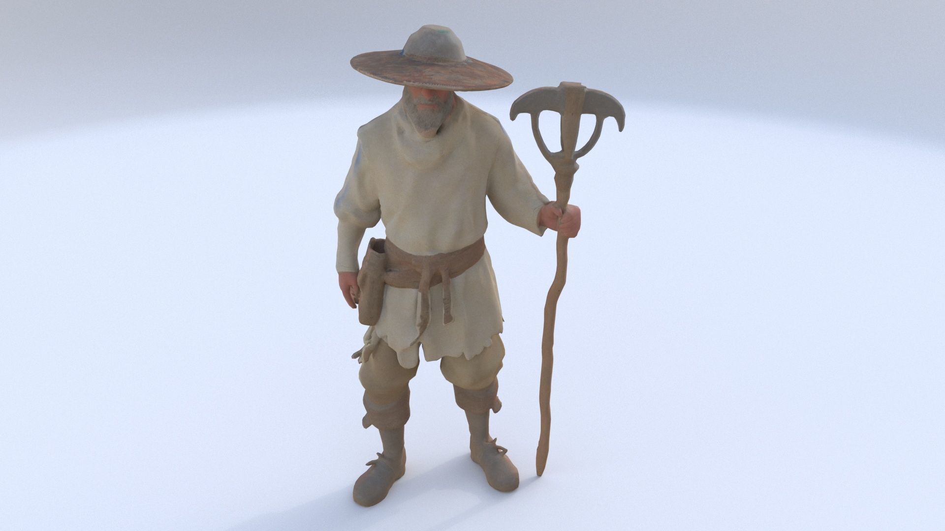 peasant3 3D model_1