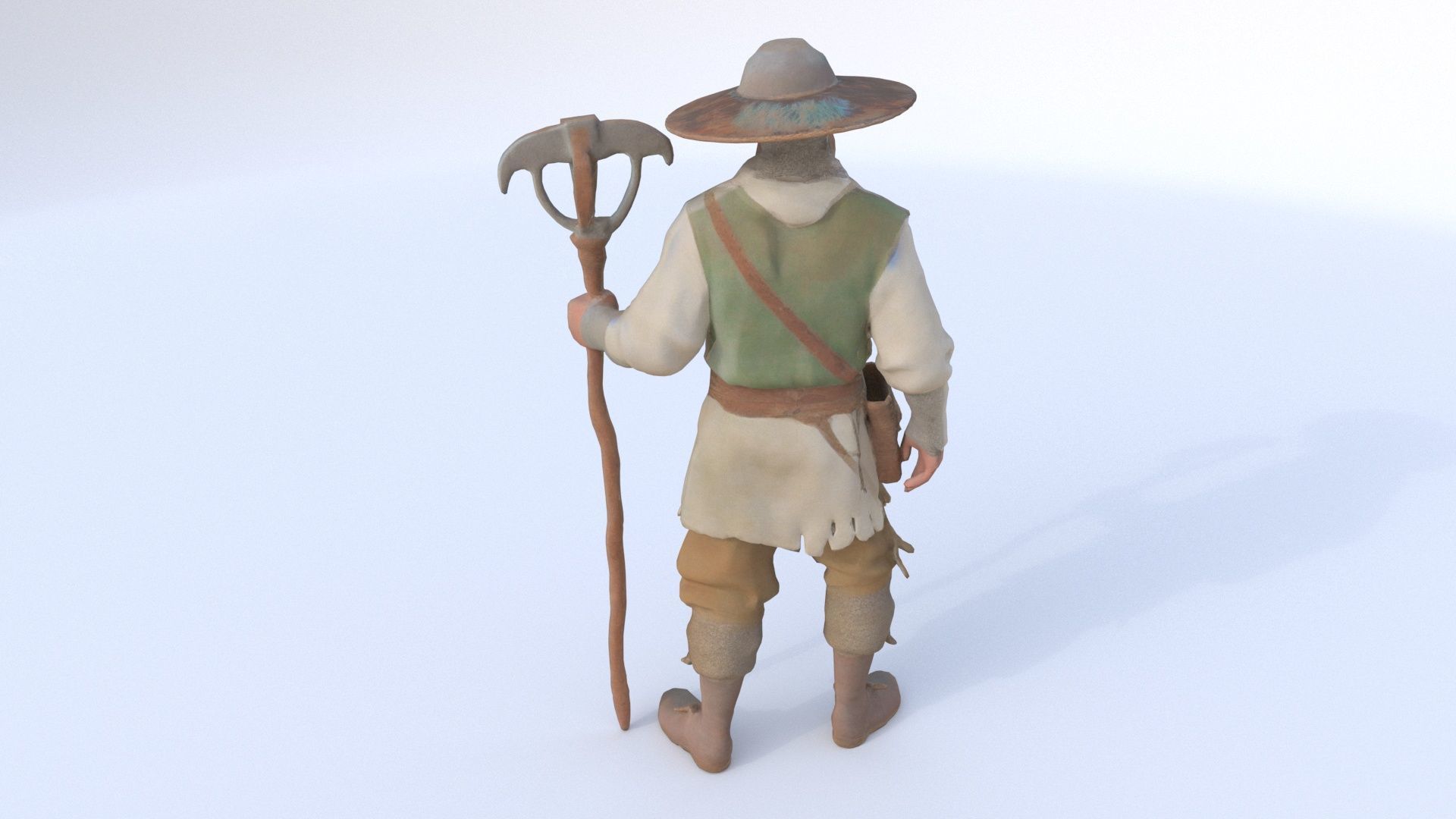 peasant3 3D model_4