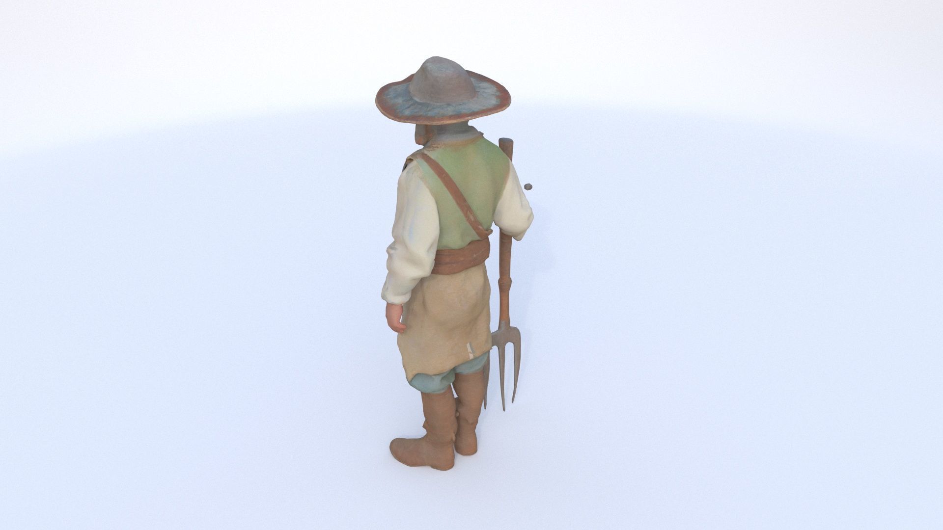 peasant4 3D model_3