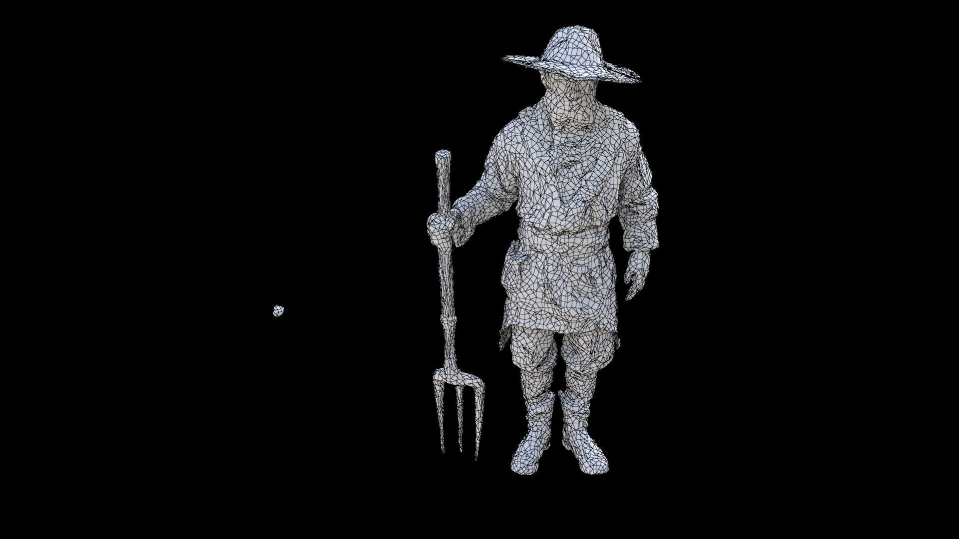 peasant4 3D model_6