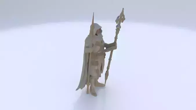 Relic Keeper 3D model