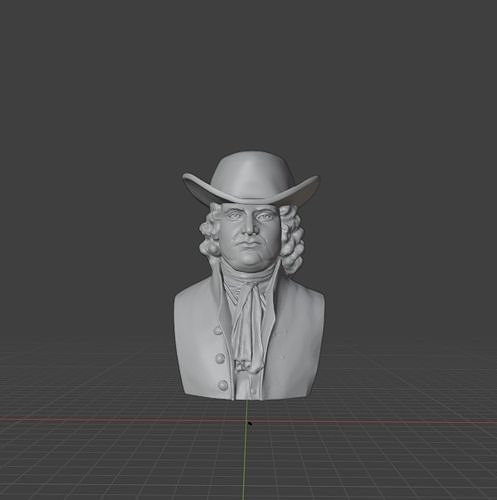 William Penn 3D print model