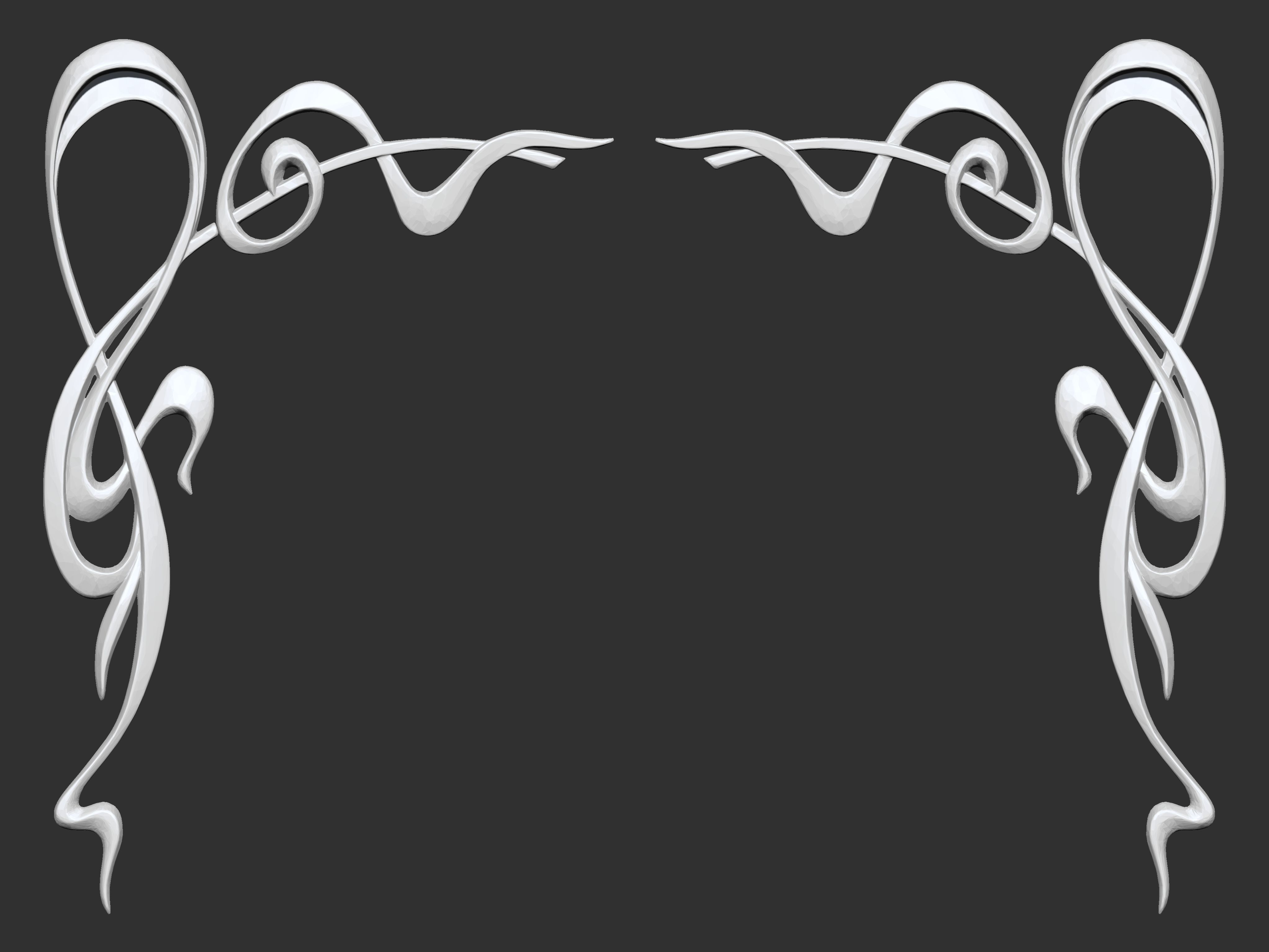 Ornaments classical decoration VOL 6-30 DESIGN 3D model_35