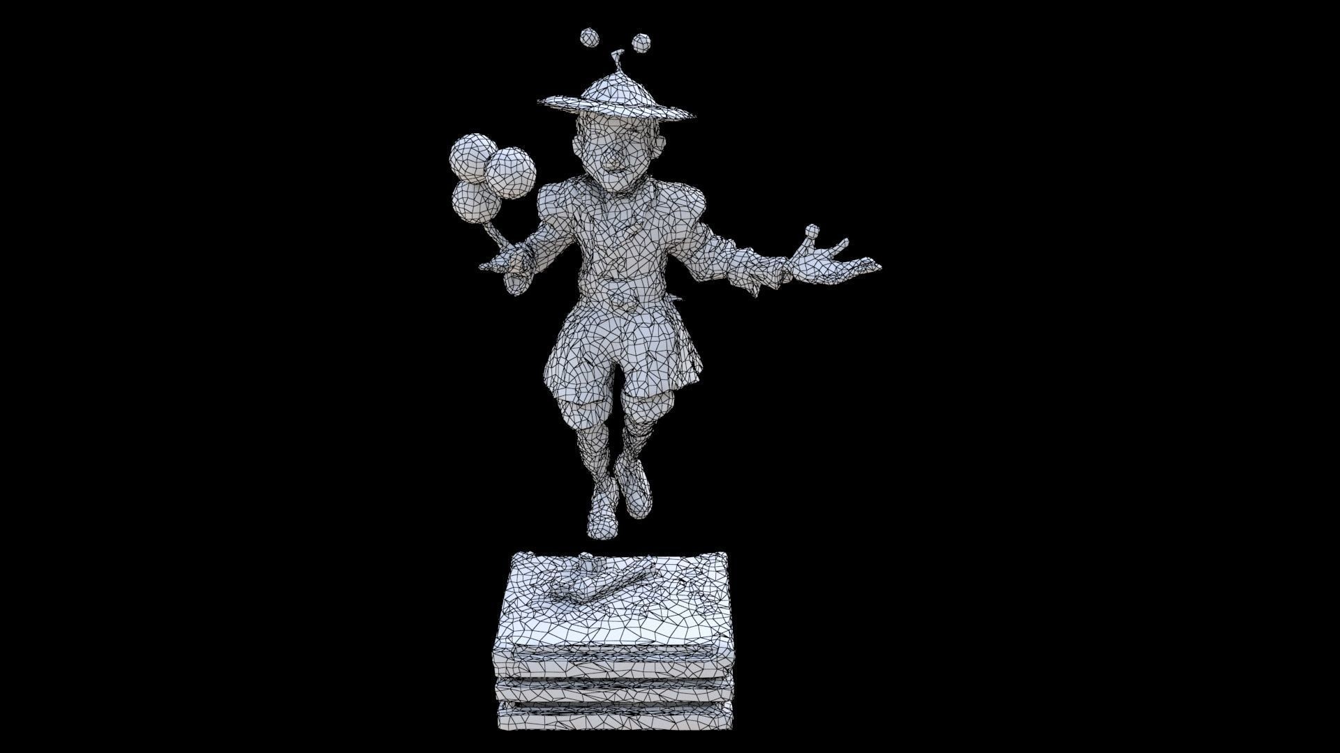 Street Performer 3 3D model_6
