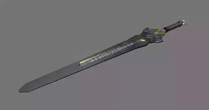 Old Blade 3D model