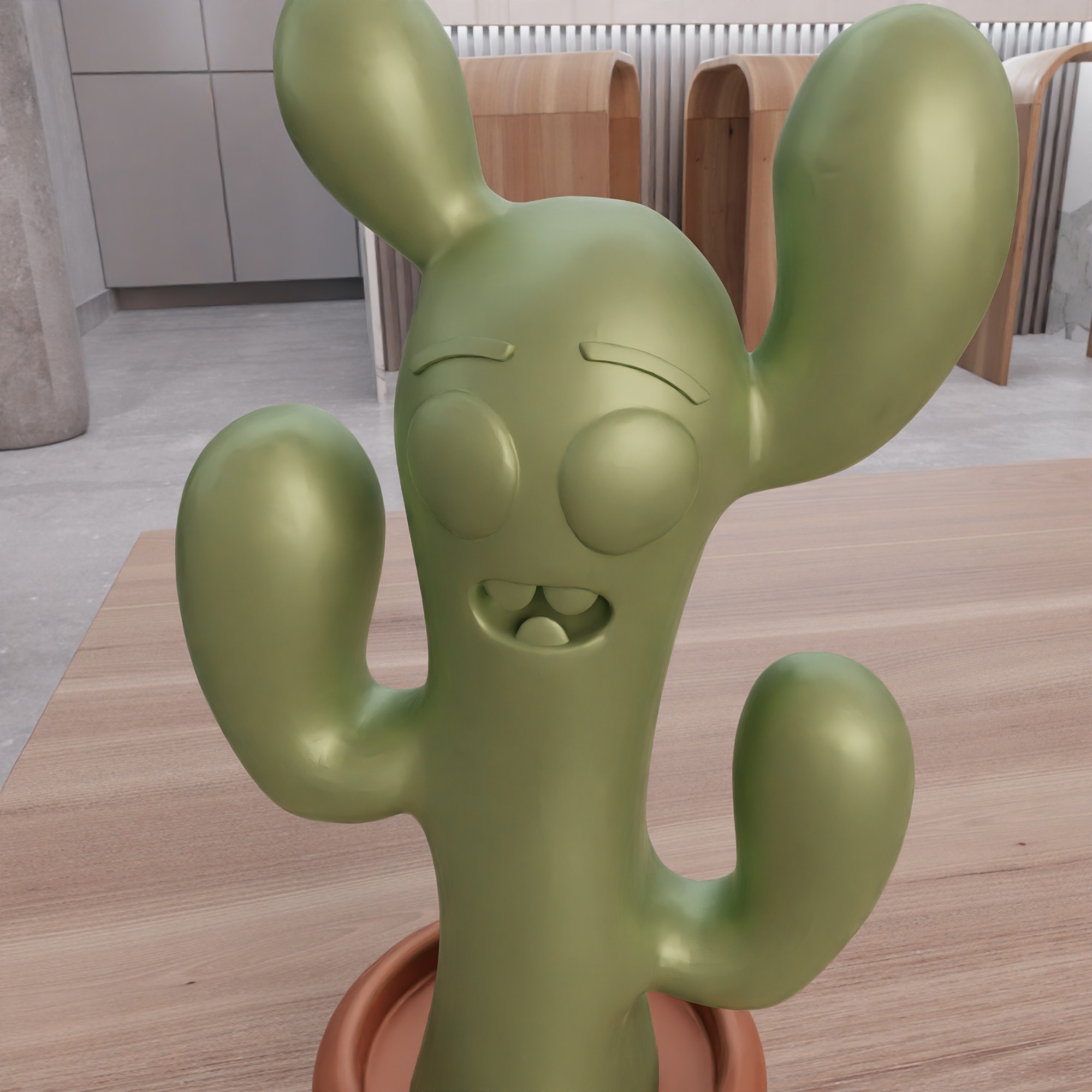 Cute Cactus Tree Decor - 245 3D print model_11