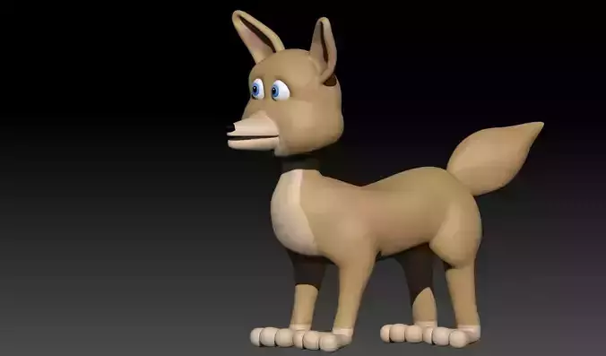 Dog 3d model