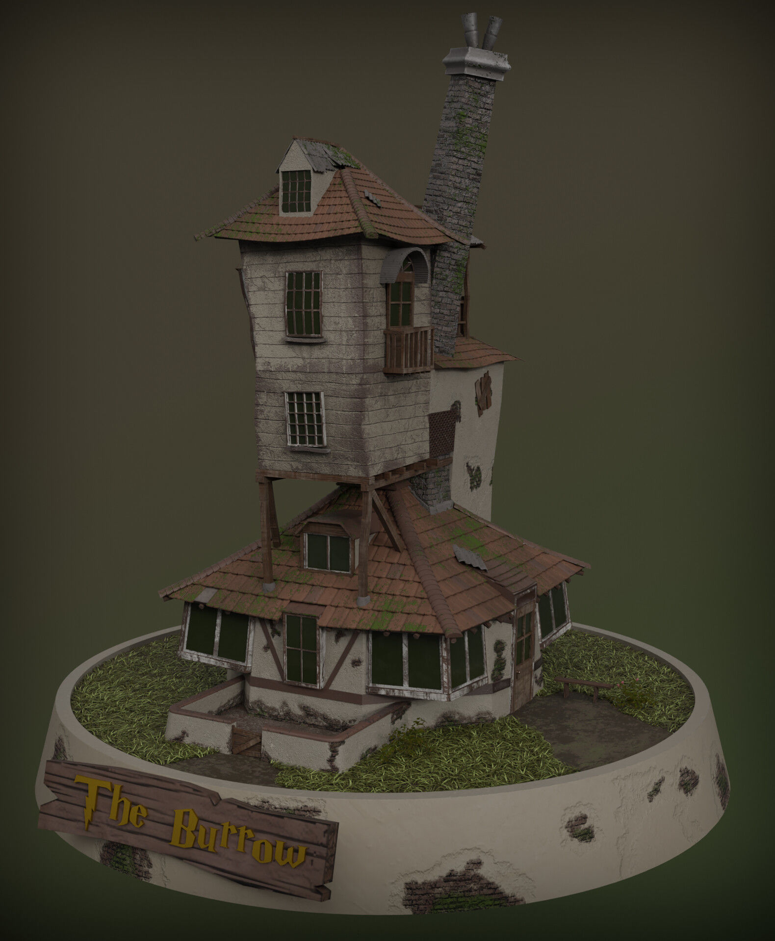 The Burrow 3D model_5
