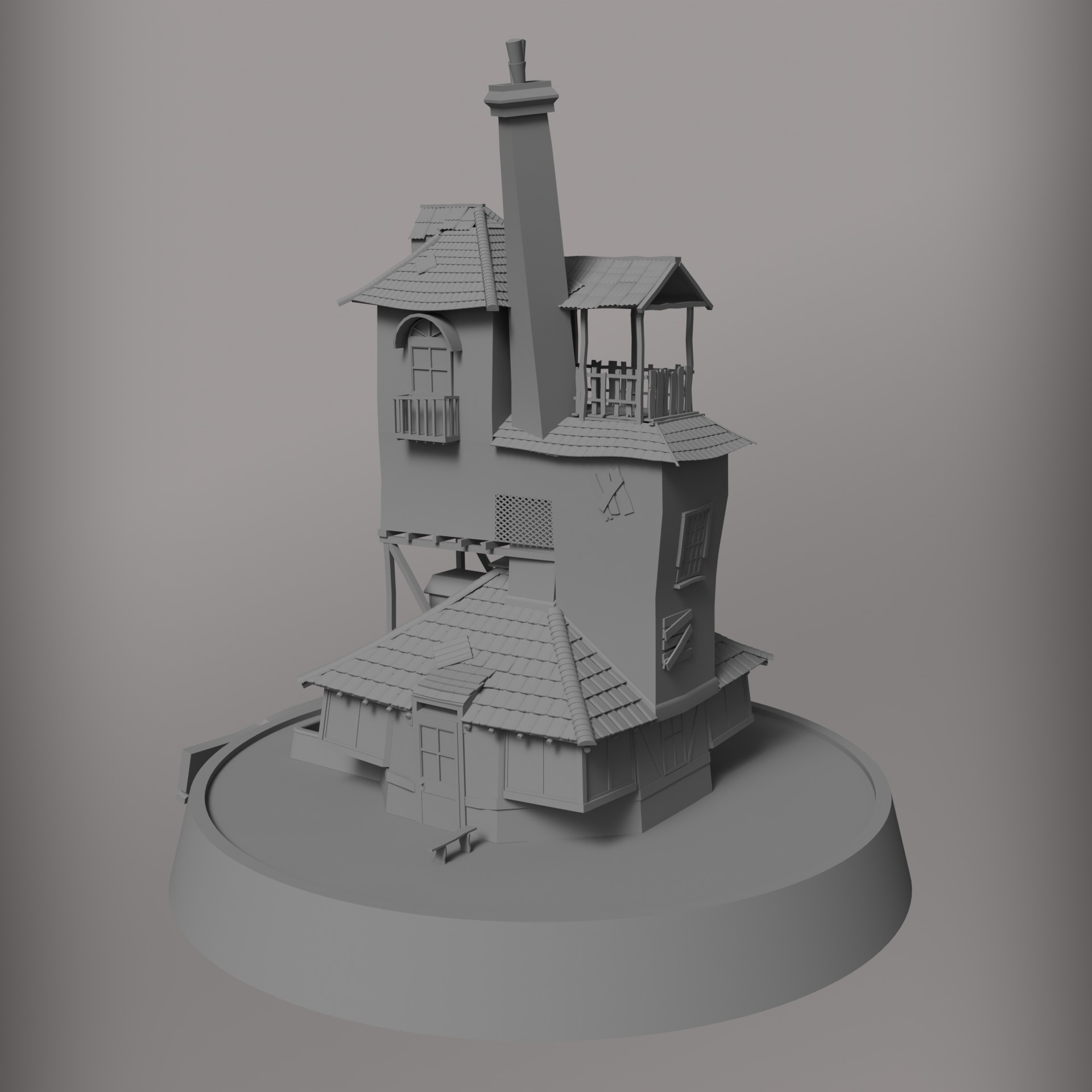 The Burrow 3D model_4