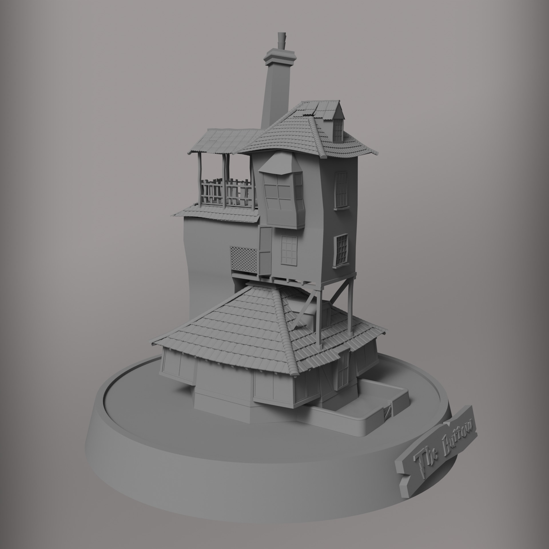 The Burrow 3D model_2