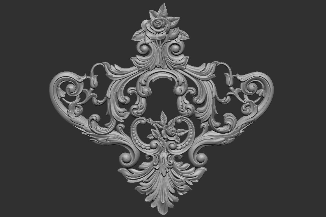 Ornaments classical decoration - free 3D print model_23
