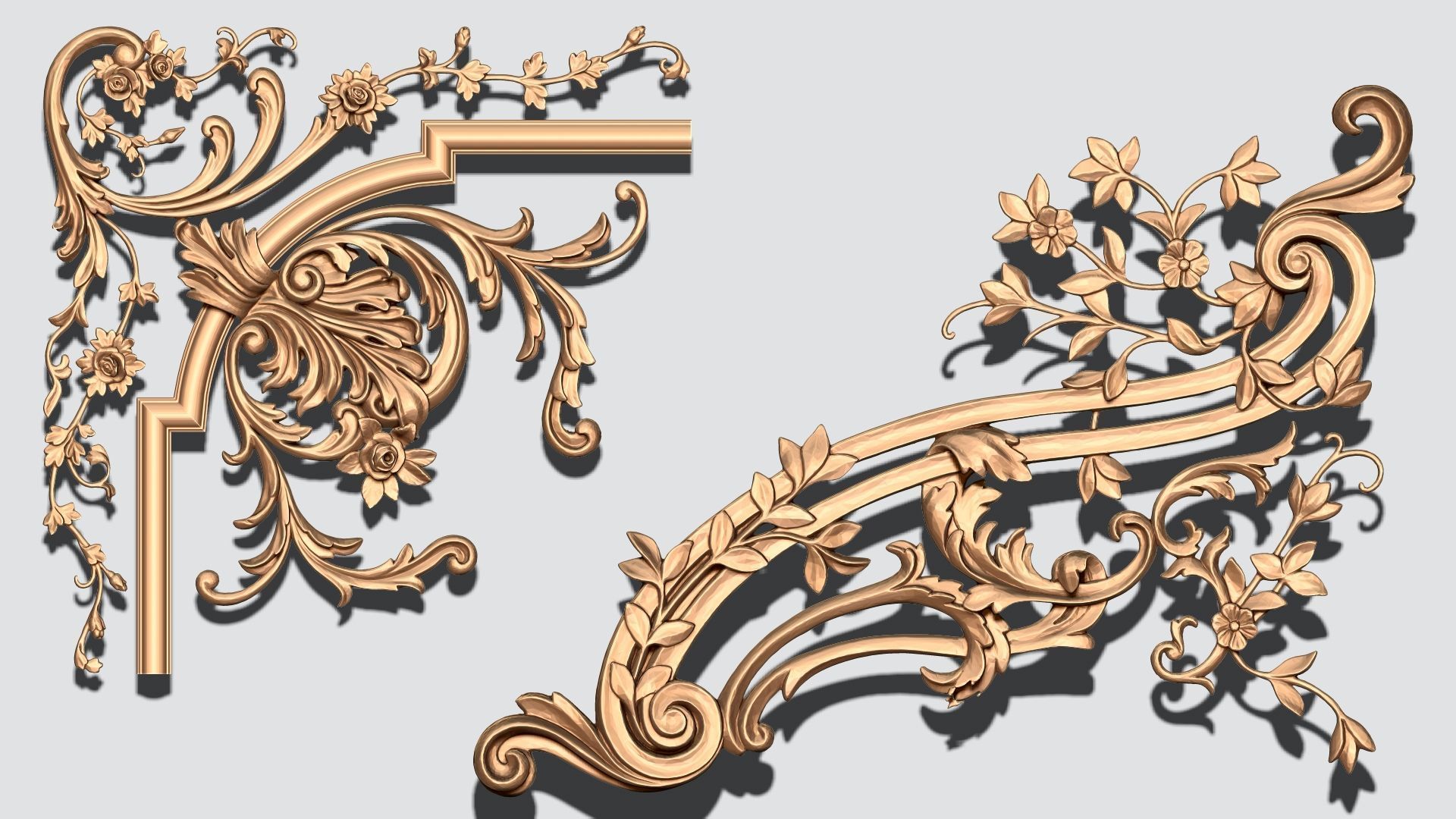 Ornaments classical decoration - free 3D print model_13