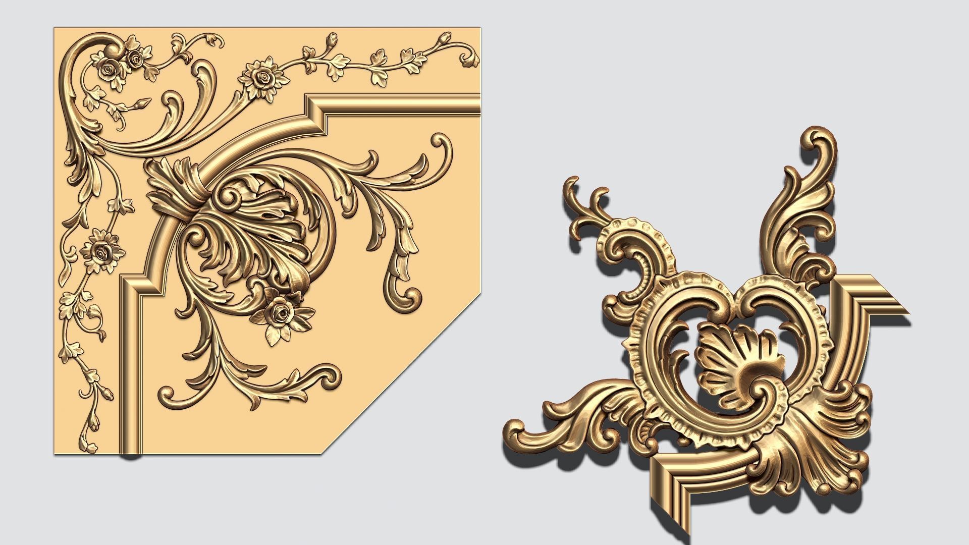 Ornaments classical decoration - free 3D print model_12