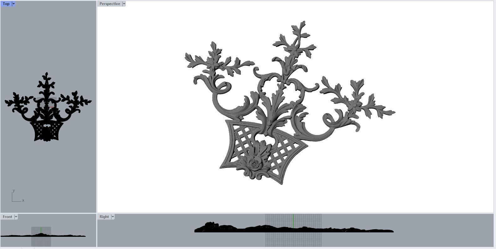 Ornaments classical decoration - free 3D print model_11