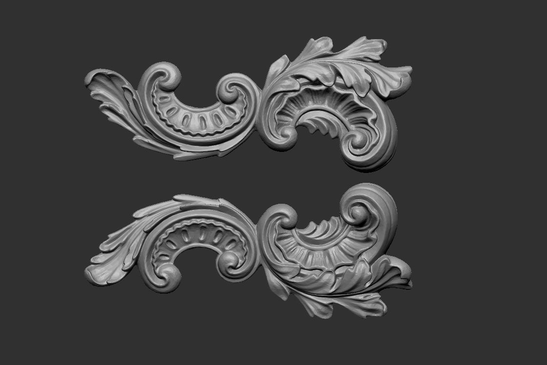 Ornaments classical decoration - free 3D print model_22