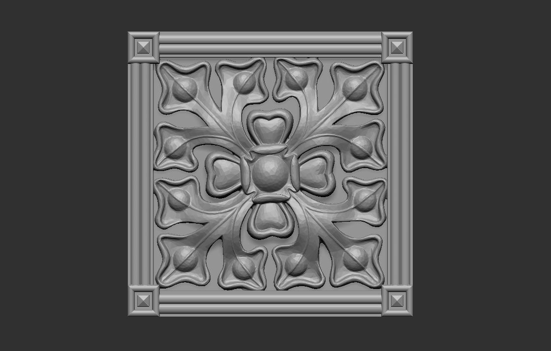 Ornaments classical decoration - free 3D print model_8