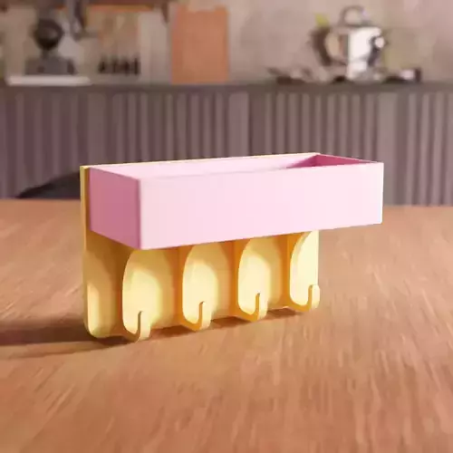 Key Wall Holder - 243 3D print model