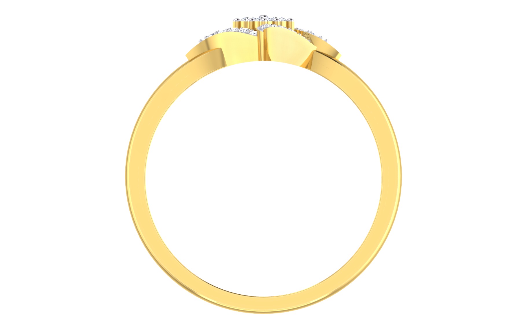 Women Ring Render 3dm STL OBJ FBX Details 3D print model_4