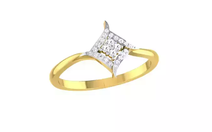 Women Ring Render 3dm STL OBJ FBX Details