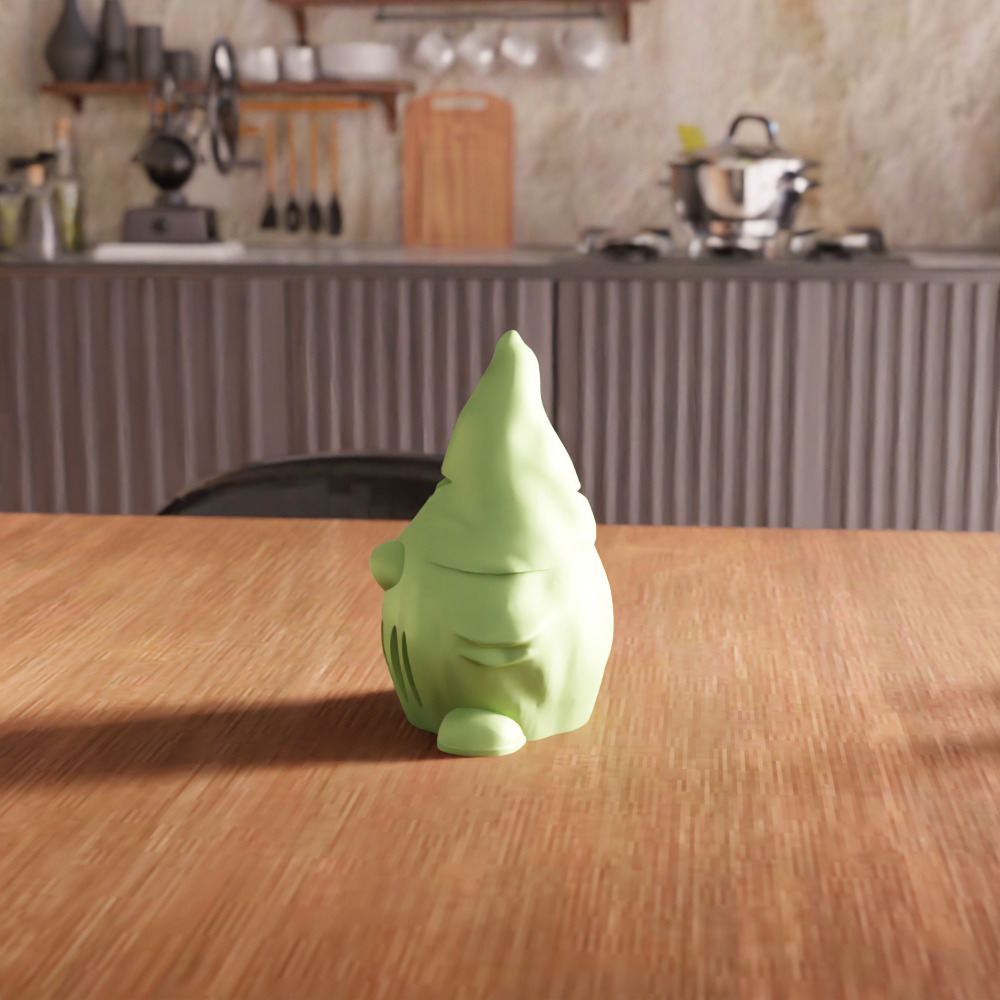 Christmas Gnome Tea Light - 242 3D print model_6