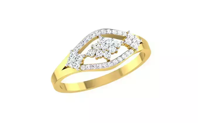 Women Ring Render 3dm STL OBJ FBX Details
