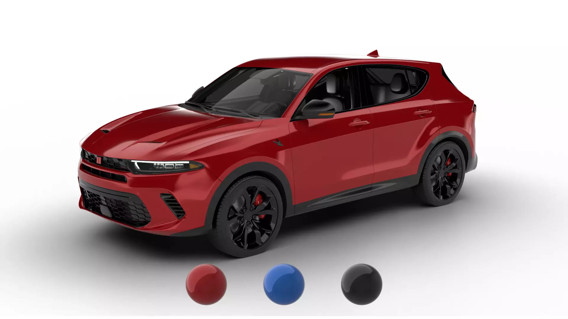Dodge Hornet R T 2023 3d model 3D model
