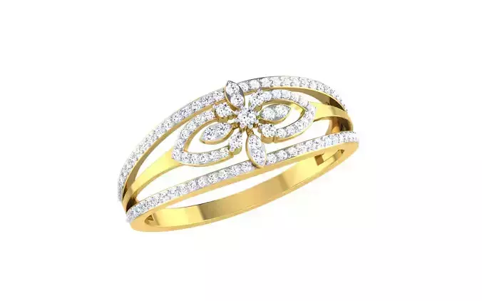 Women Ring Render 3dm STL OBJ FBX Details