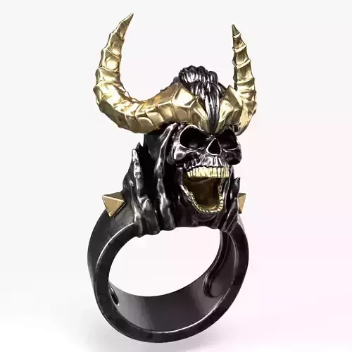 Night Reaper Ring 3D print model