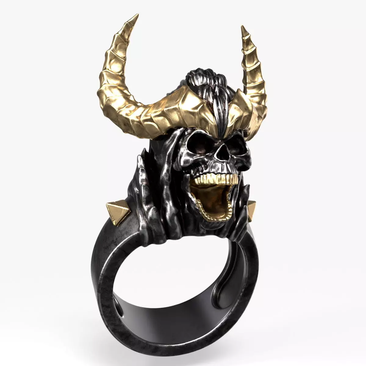 Night Reaper Ring 3D print model_0