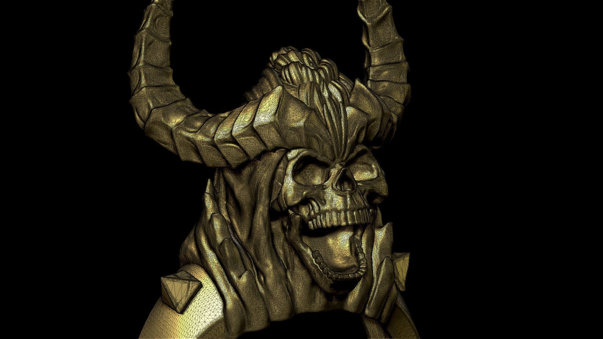 Night Reaper Ring 3D print model_3