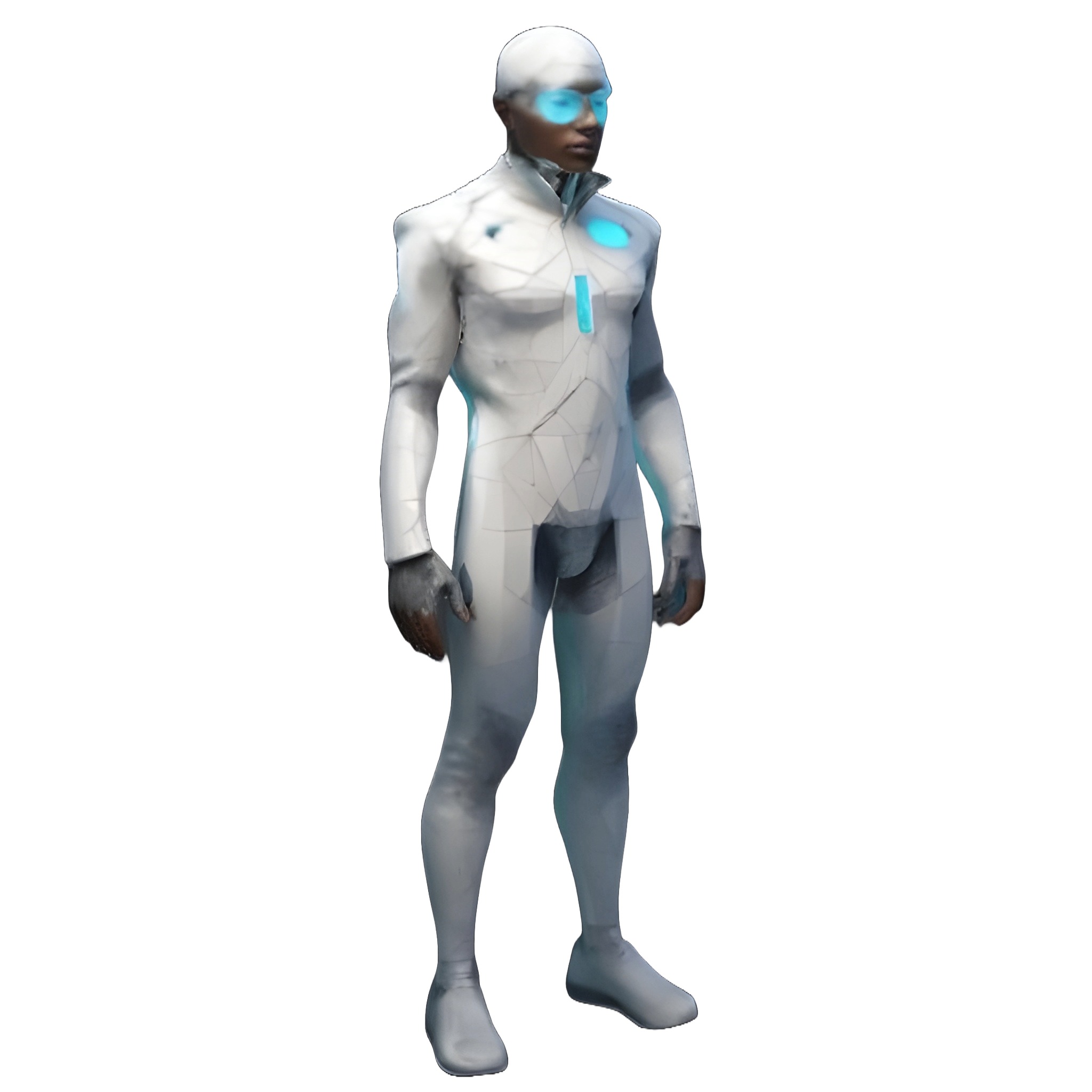 Cybernetic Character Collection 3D print model_4