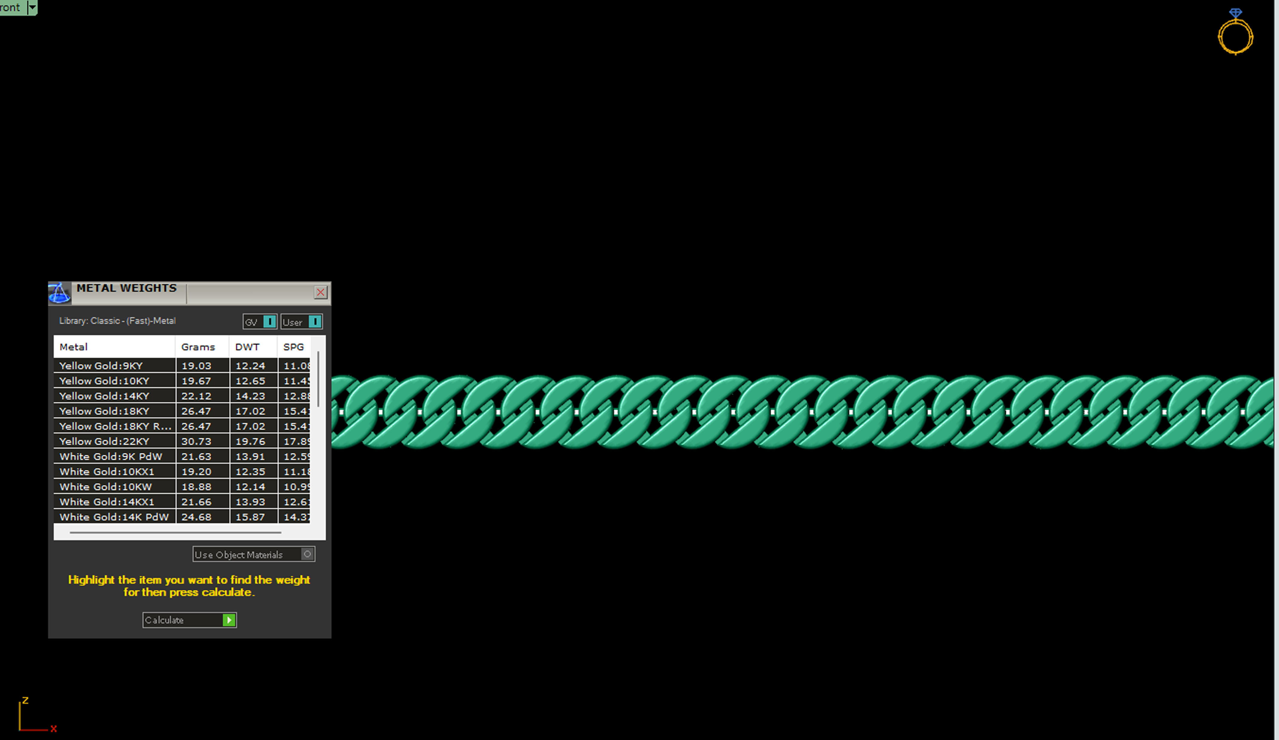 7MM SPIRAL 3D New CUBAN BRACELET OR CHAIN OR NECKLACE  3D print model_5