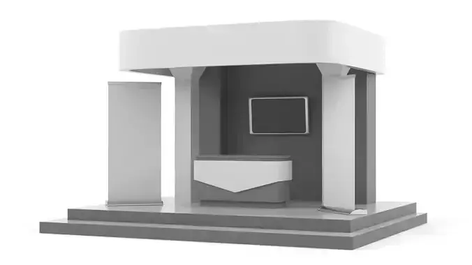 Exhibition Booth 3D model