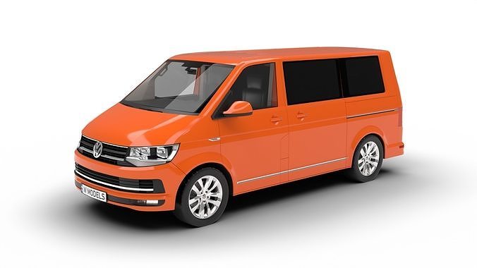 Volkswagen T6 Transporter 2019 3d model  3D model