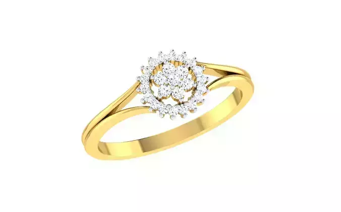 Women Ring Render 3dm STL OBJ FBX Details