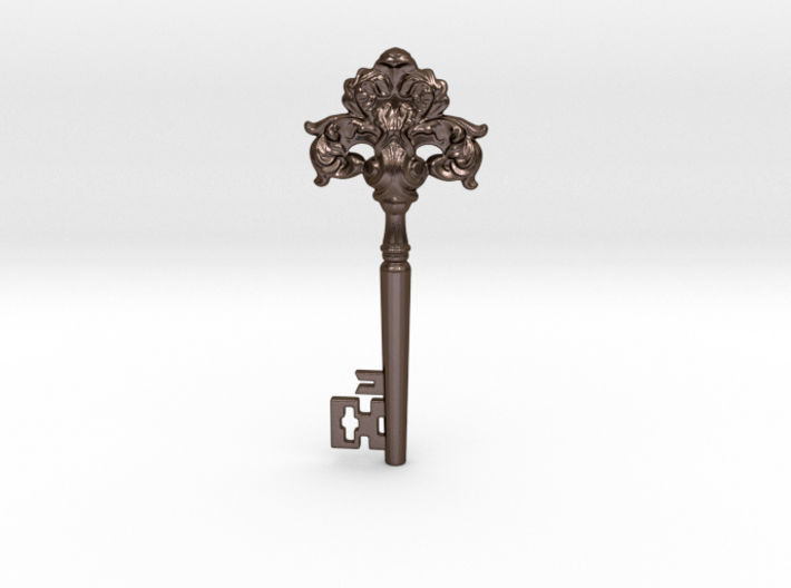 Baroque Key 3D print model_1
