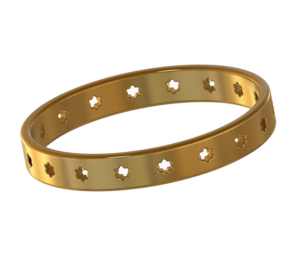 Prestigious Fancy Bangle 3D print model_2