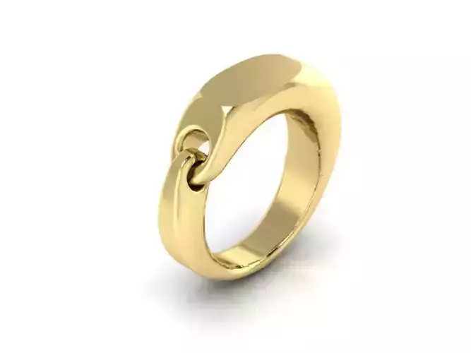 Link Signet Ring