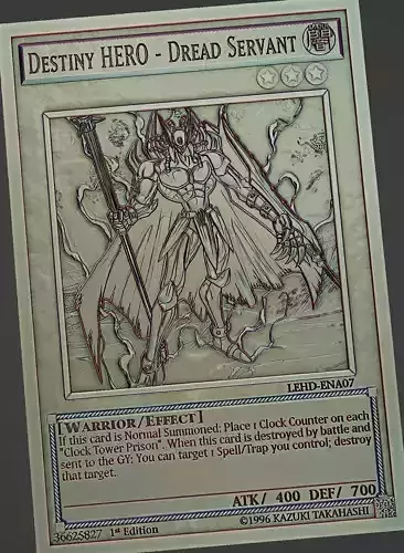 Destiny HERO - Dread Servant - yu-gi-oh