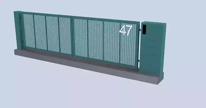Modern Turnable Gate